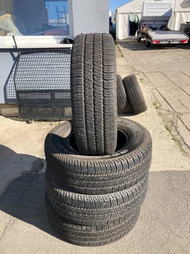Pnematiky WRANGLER 255/75R17 GOOD YEAR 7mm M+S