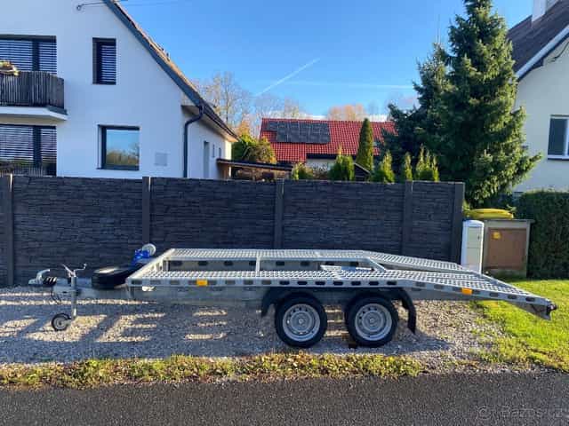 Přívěsný vozík, autopřepravník 410x200 2700kg