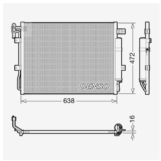 Nový výměník klimy Denso Range Rover