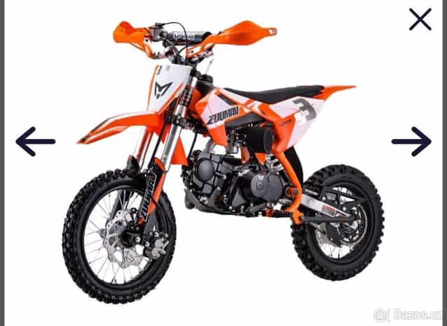 Malý off-road motocykl