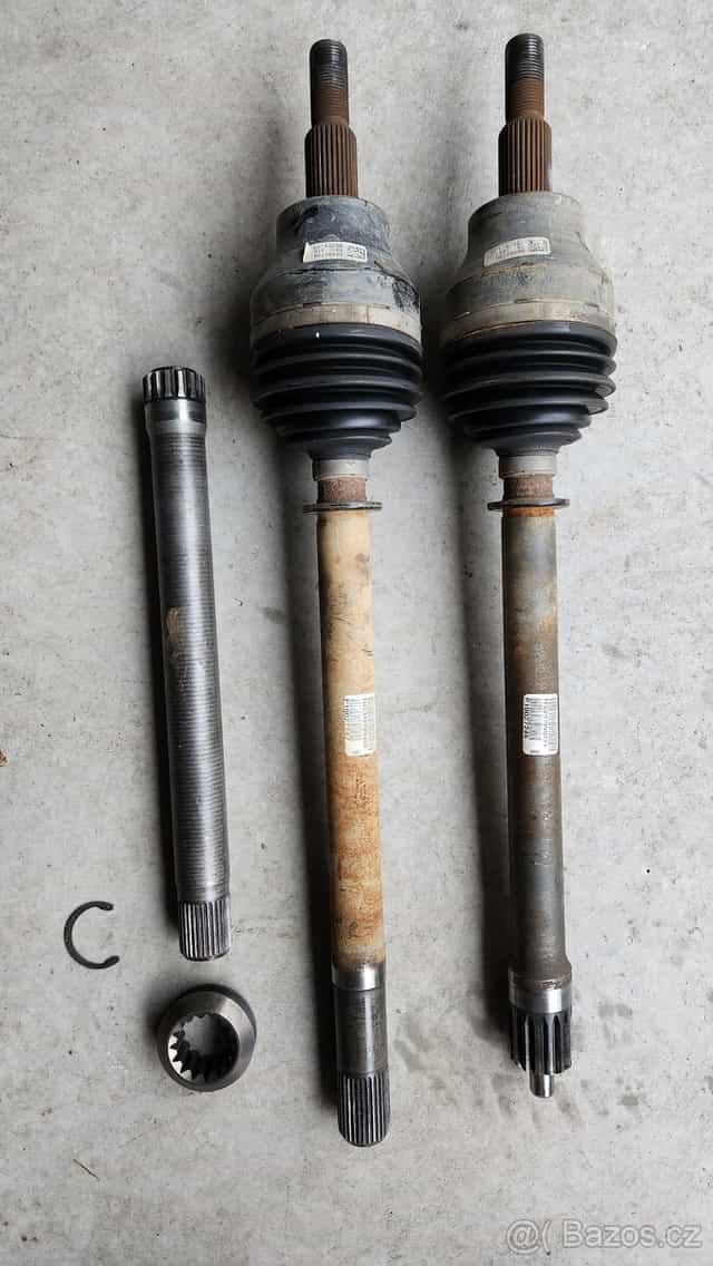 Poloosy Jeep Wrangler JL EU - originál