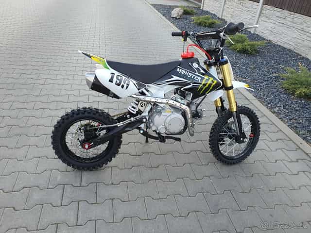 Pitbike CRF50 125ccm 14/12 Monster Edition, sedlo 76cm