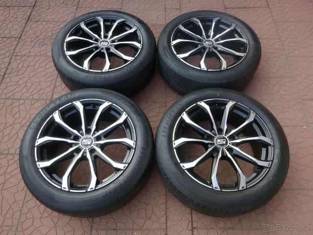 Letní alu sada disky originál MSW OZ 5x127 8Jx19 ET35