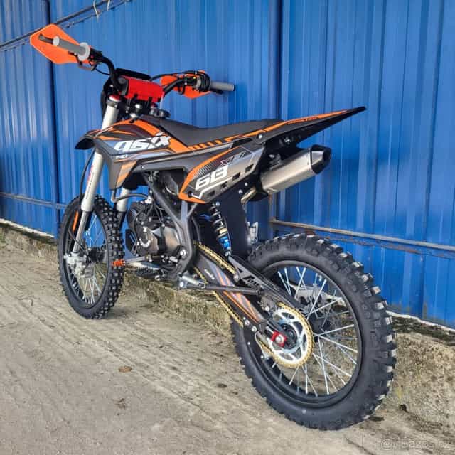 Pitbike ASIX XB68 140ccm 19/16" E-START + svetlo oranžový