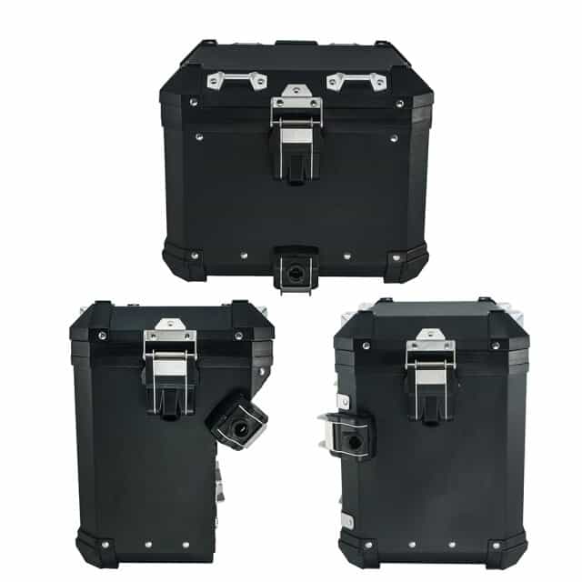 Orig. černé hliníkové kufry BMW R1250GS/A R1200GS/A F850 GSA