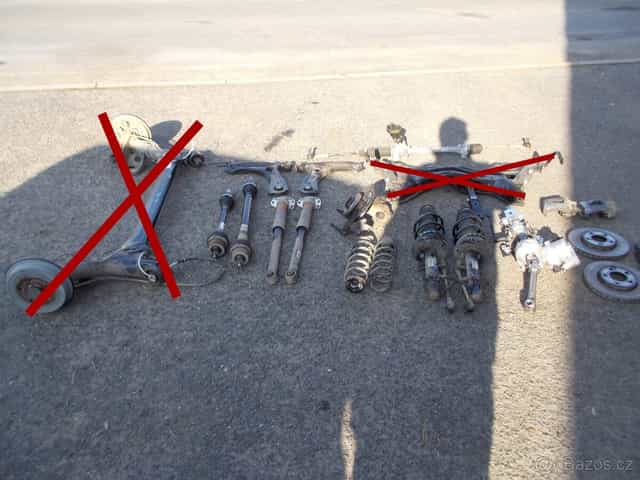 Díly podvozku Fabia III - 1.0 44kw