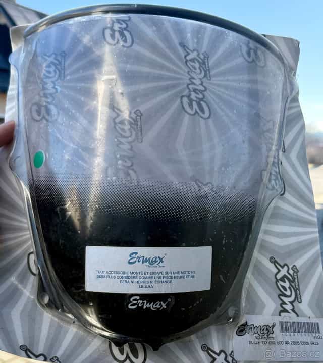 Plexi Ermax 28cm na model Honda CBR 600RR 2005-2006