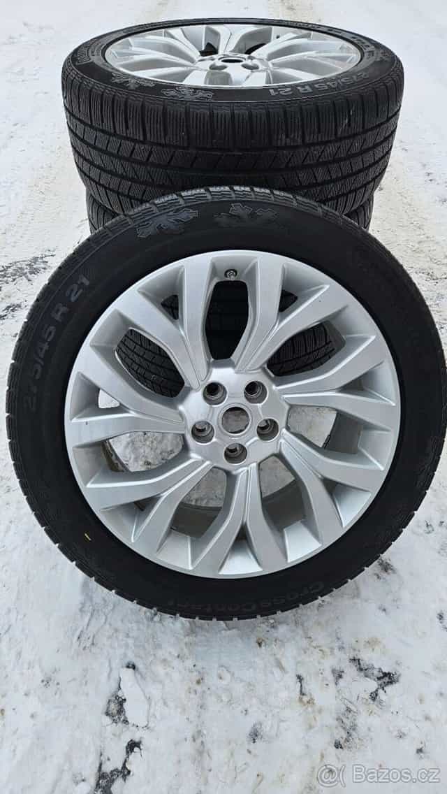 TOP ALU kola Land Rover 21" – 5×120, Continental 9