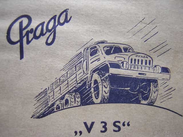 Praga V3S - Seznam náhradních dílů praga v3s