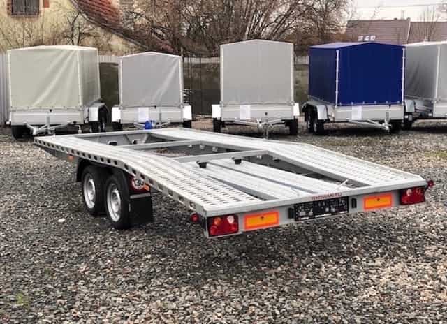Přívěsný vozík,autopřepravník 460x205cm,3000kg,VDI2700