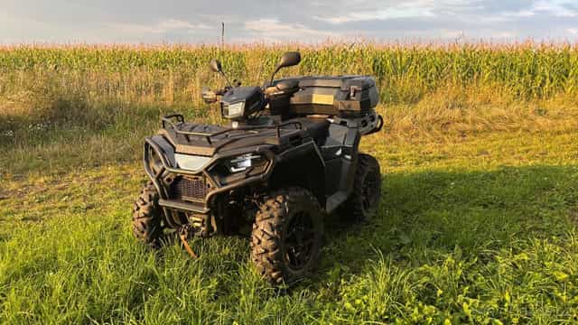 Polaris Sportsman 570 2021 5500km Black Pearl editon