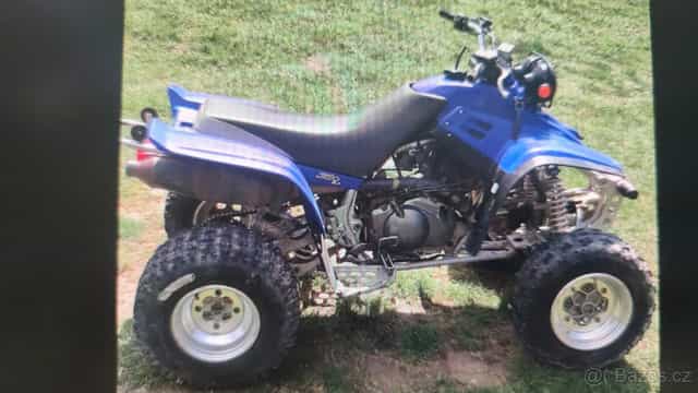 Yamaha Warrior YFM 350 se zptátečkou, 6ti kvalt