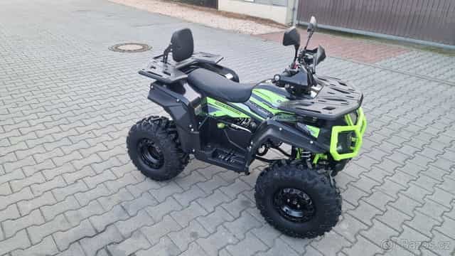 Dětská čtyřtaktní čtyřkolka RockRider 125ccm zelena