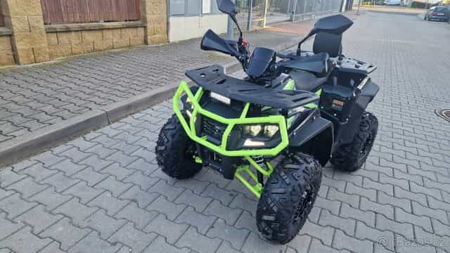 Dětská čtyřtaktní čtyřkolka ATV RockRider 125ccm zelena