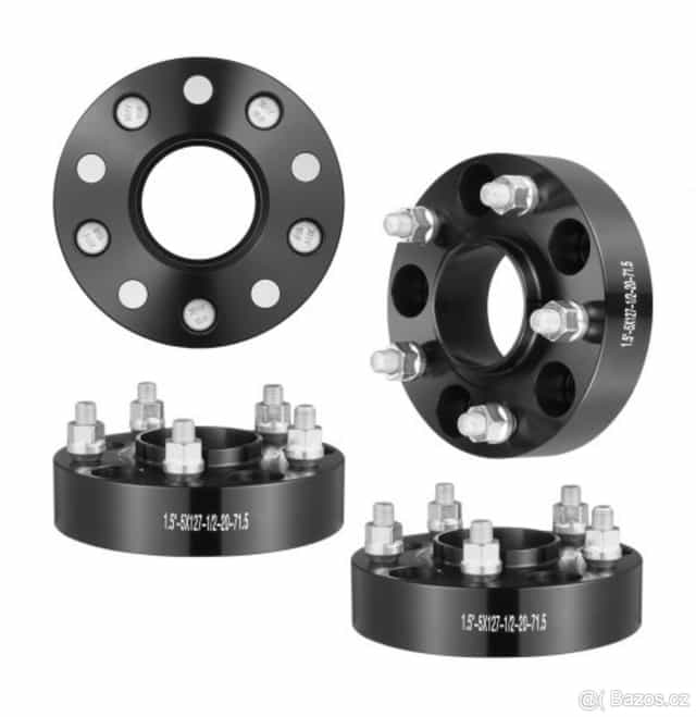 Rozšiřovací podložky 5x127 šířka 38mm