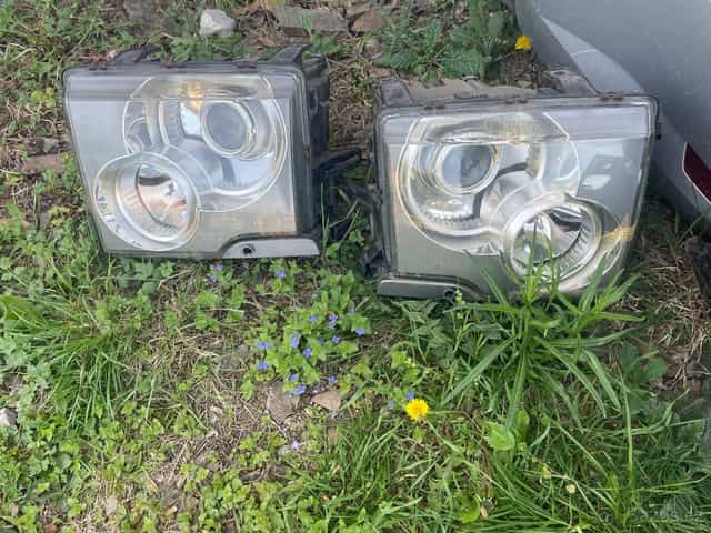 Range Rover L322 přední světla xenon
