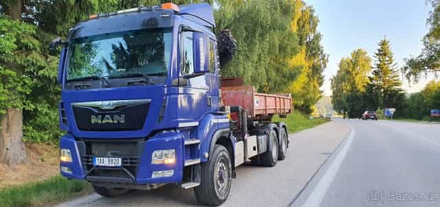 Prodám MAN TGS 26.480 nosič kontejnerů s hydraulickou rukou