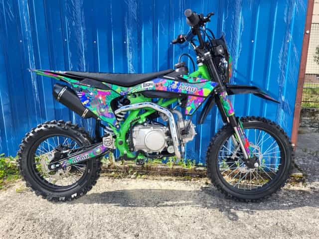 Pitbike APAQ ATOM 125ccm 17"/14" E-START + světlo