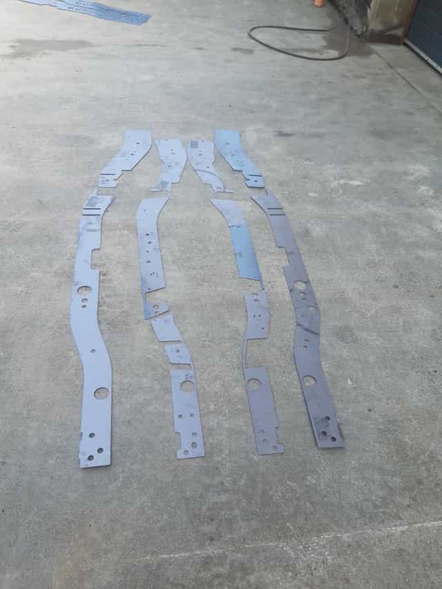 Nissan Navara D40 opravná sada Rámu