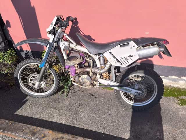 Husquarna 350 TE na nahradní díly