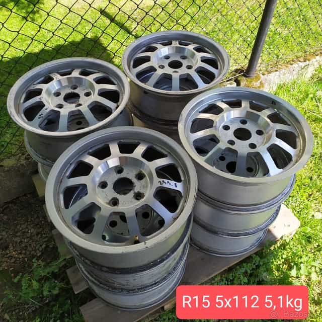 Kovaná kola R15 5x112 5.1kg