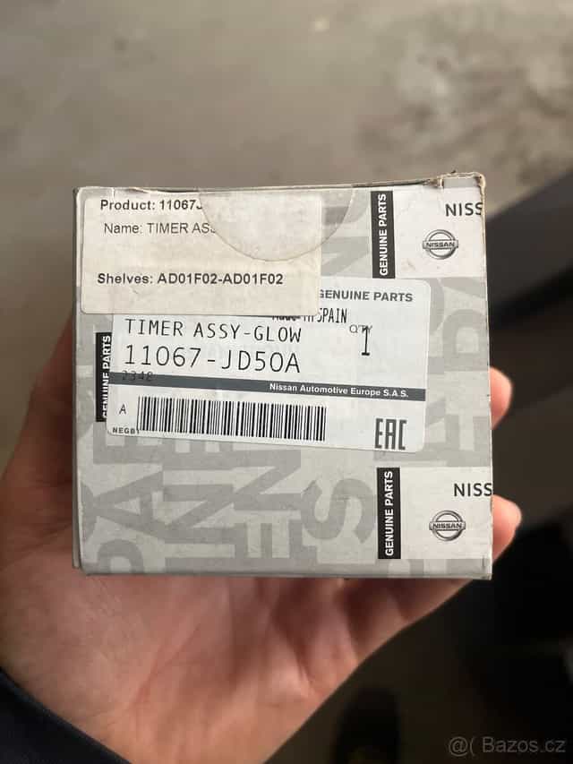 Relé žhavení Nissan Navara