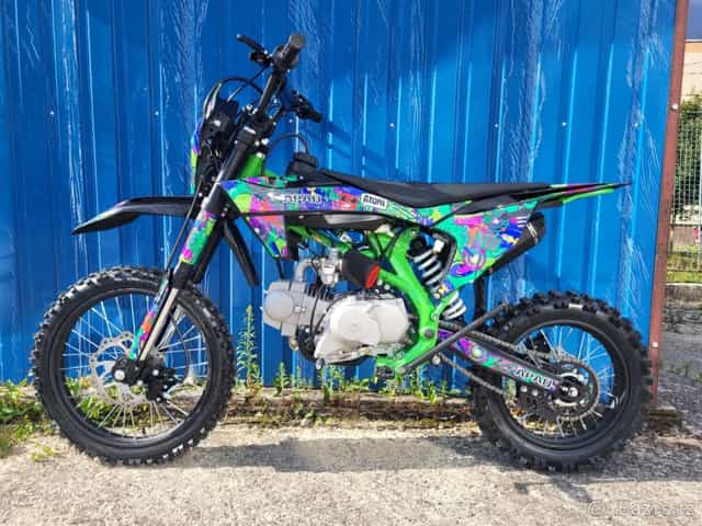 Pitbike APAQ ATOM 125ccm 17"/14" E-START + světlo