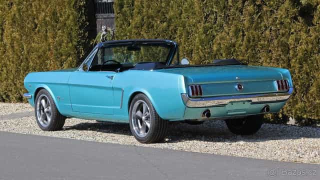 1965 FORD MUSTANG CABRIO V8 4-SPEED MANUAL KRASAVEC