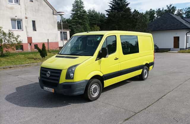 VW Crafter TDI, 100 kW, 12/2007,8 míst,tažné,PDC