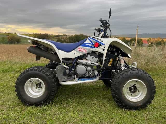 Suzuki LTZ 400, bílé SPZ, výborný stav