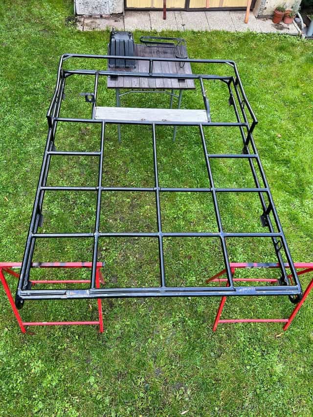 Střešní nosič land rover defender 90