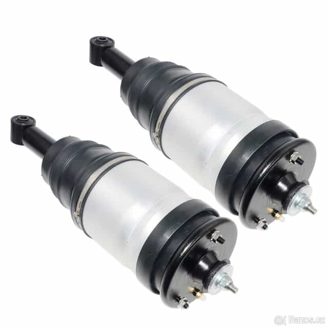 Zadní tlumič a měchem na Land rover Discovery 3 4