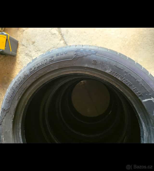 4x Letní pneu Maxxis Victra Sport 5 SUV –255/50 r20 –5-6 mm