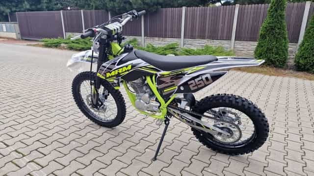 Pitbike motorka PitStar II 250ccm zelená