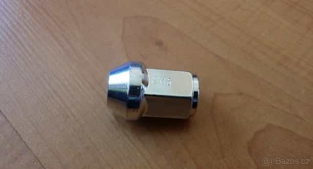MATICE NA ALU KOLA M12X1,5 - KUŽEL, KLÍČ 19, 34MM