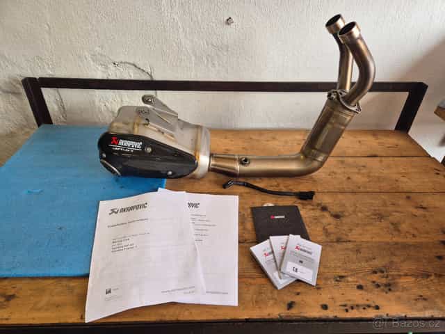 Prodám homologovaný výfuk AKRAPOVIČ na YAMAHA MT-07