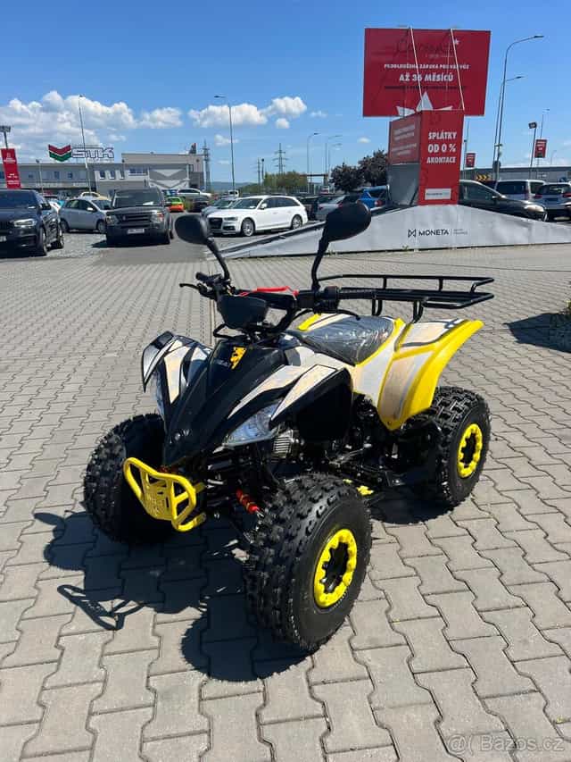 Dětská čtyřkolka UpBeat Shadow 125cc 3G8 - Žlutá