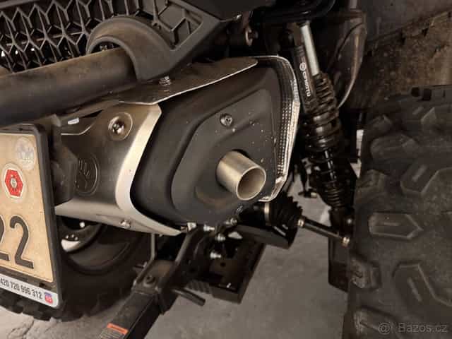 CF moto G3 1000 nerezové koncovky výfuku