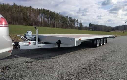 Přívěs Martz GT 500/3 Plato 3500kg 3-nápravový na