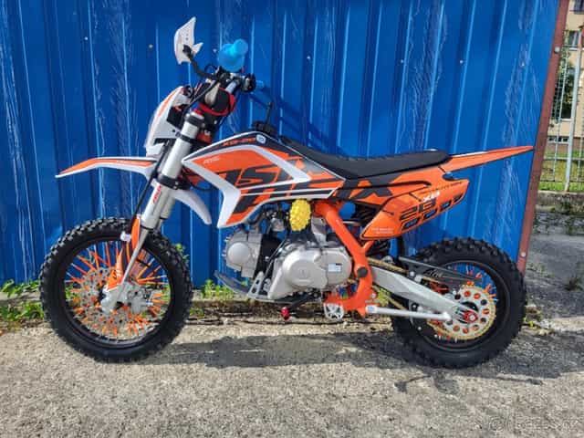Pitbike ASIX XB28 110ccm poloautomat 14/12 E-START oranžová