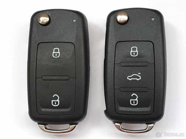 Klíč Volkswagen Škoda Seat. Klíč Vw Amarok, Beetle, Caddy,