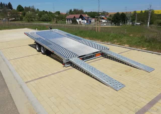 Sklopka hydraulika, ALU plocha 450x210cm, 2700/680kg, výbava