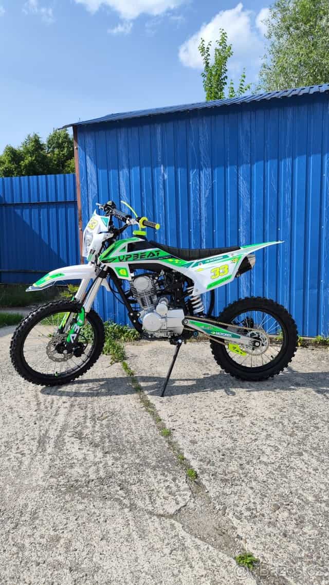 Pitbike UPBEAT 250cc 19/16“ E-START zelená
