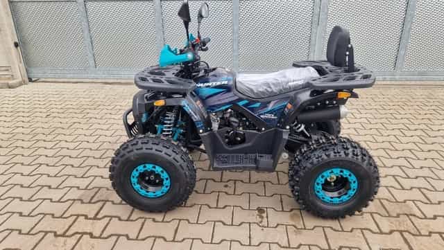 Dětská čtyřtaktní čtyřkolka Hunter II 125ccm. modra