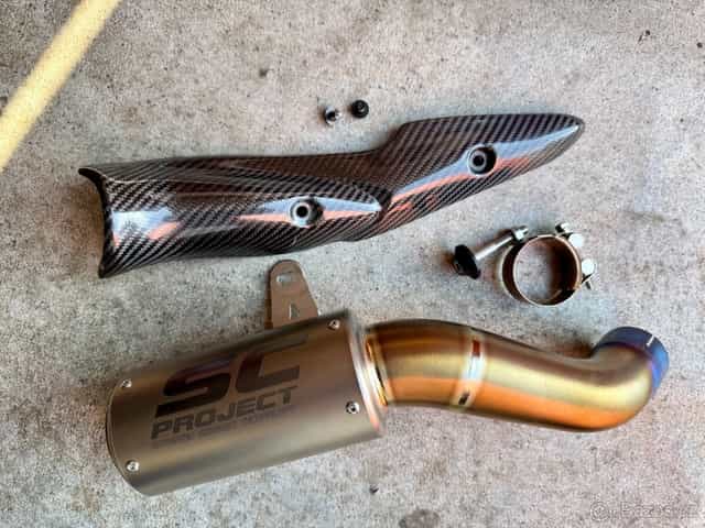 koncovka výfuku Kawasaki Z900 - SC Project CR-T titan