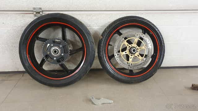Motardová kola KTM EXC + Brzdový adaptér