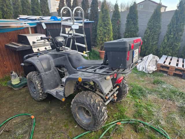 Čtyřkolka 250, STK komplet po servisu