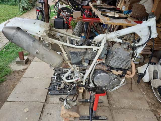 Kupim zadni tlumic, prepakovani Honda XR 600