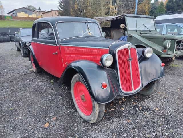 Auto Union DKW F8 Audi Sonderklass Veterán Spěchá