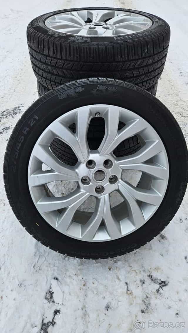 TOP ALU kola Land Rover 21" – 5×120, Continental 9